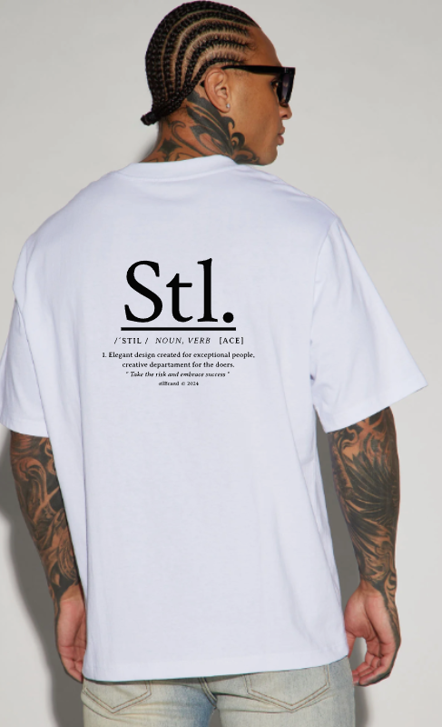 Camiseta Stl. Streetwear/Oversized